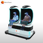 360 equipamento interativo da realidade virtual do simulador do cinema do ovo 9D VR do grau 3 assentos
