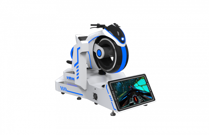 Sistema de cartão VR que conduz o simulador com a barra real do punho/a motocicleta realidade virtual 1
