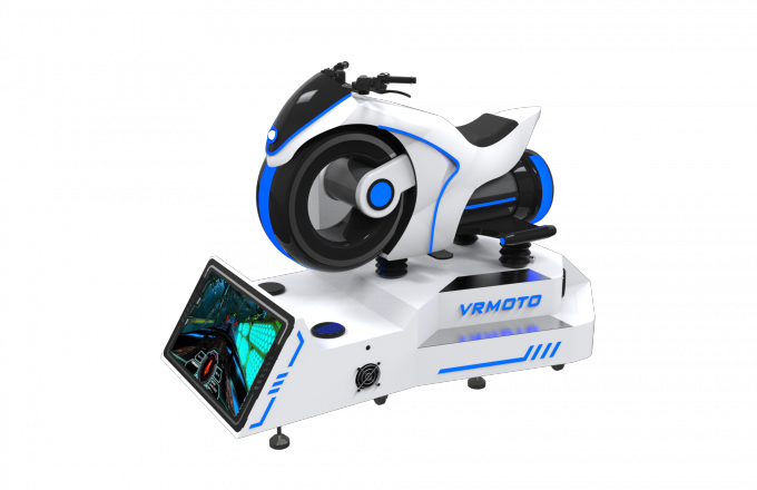 Sistema de cartão VR que conduz o simulador com a barra real do punho/a motocicleta realidade virtual 0