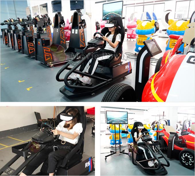 Simulador do jogo de Seat VR da simulação da condução de carro do entretenimento do shopping 0