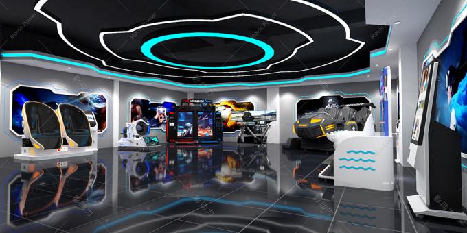 Máquina do jogo do parque de diversões VR da montanha russa do cinema da cadeira de VR 0